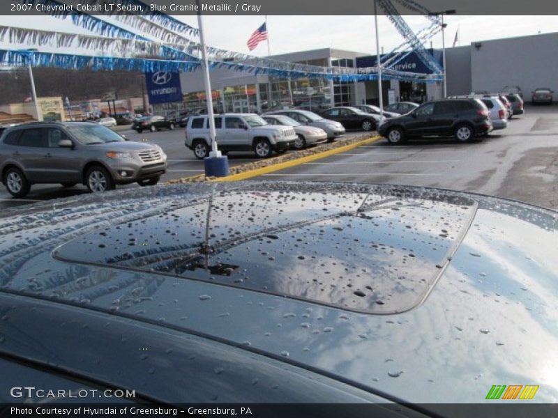 Blue Granite Metallic / Gray 2007 Chevrolet Cobalt LT Sedan