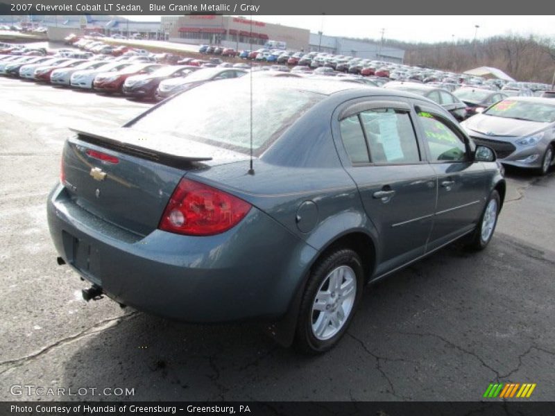 Blue Granite Metallic / Gray 2007 Chevrolet Cobalt LT Sedan