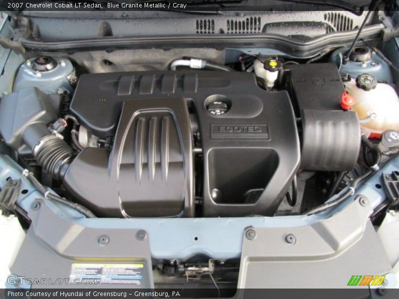 Blue Granite Metallic / Gray 2007 Chevrolet Cobalt LT Sedan