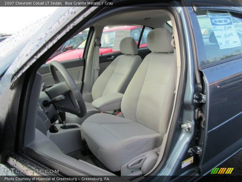 Blue Granite Metallic / Gray 2007 Chevrolet Cobalt LT Sedan