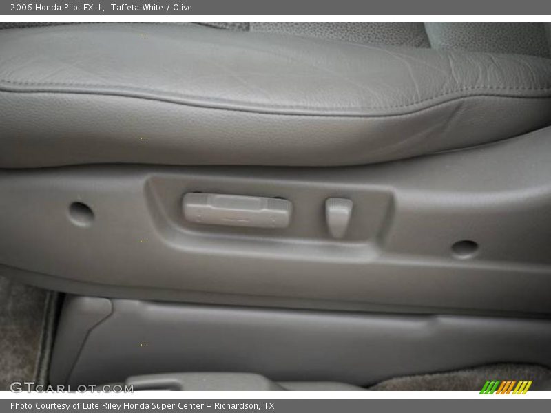 Taffeta White / Olive 2006 Honda Pilot EX-L