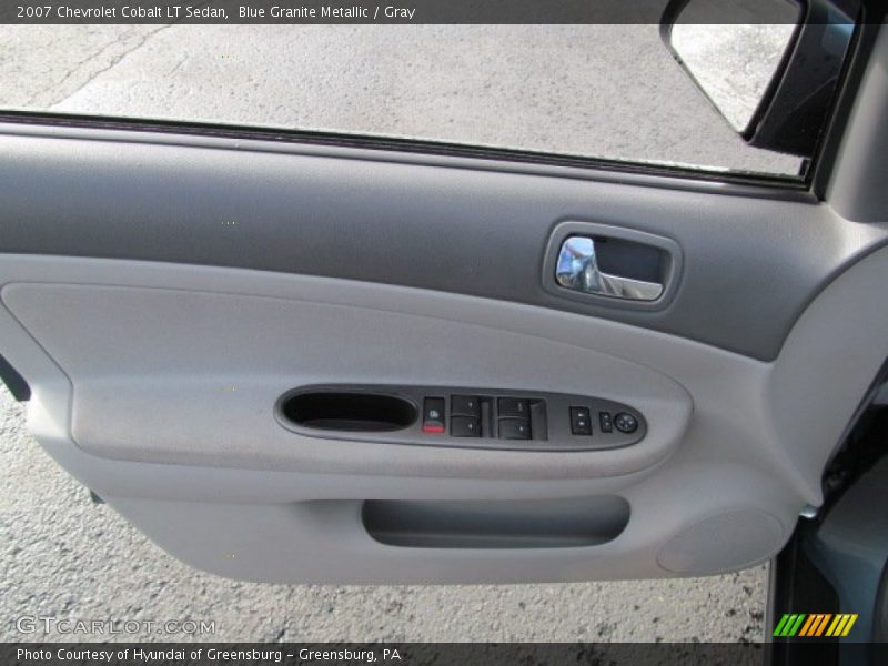 Blue Granite Metallic / Gray 2007 Chevrolet Cobalt LT Sedan