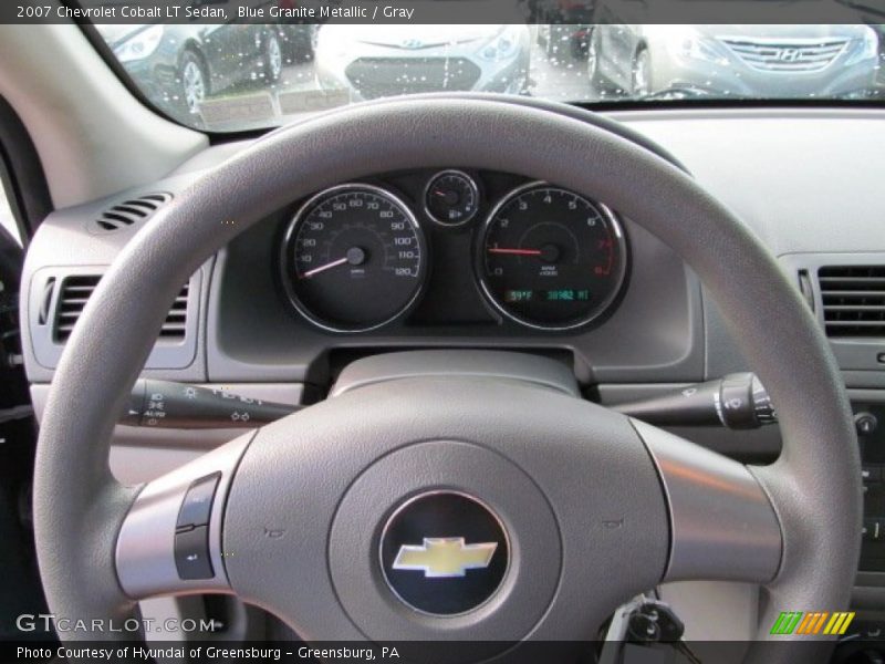 Blue Granite Metallic / Gray 2007 Chevrolet Cobalt LT Sedan