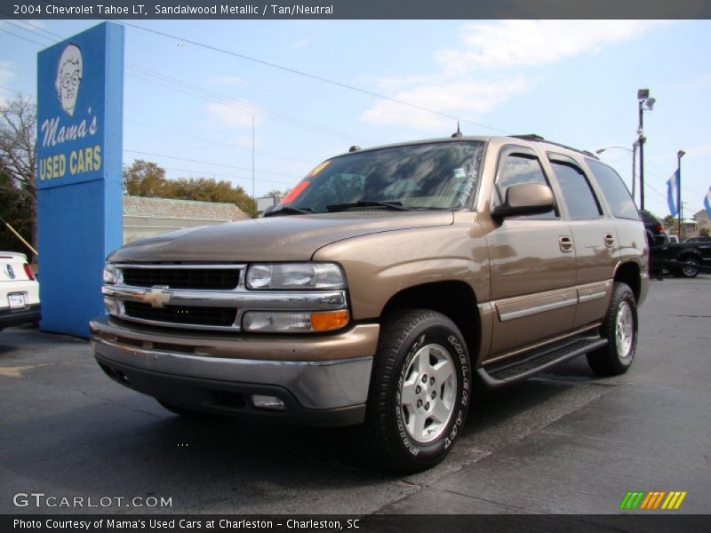Sandalwood Metallic / Tan/Neutral 2004 Chevrolet Tahoe LT