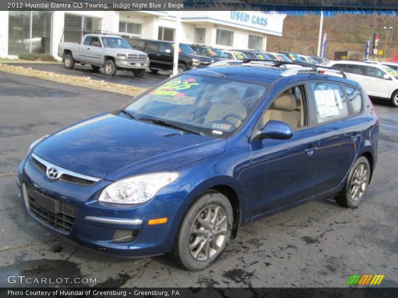 Front 3/4 View of 2012 Elantra GLS Touring