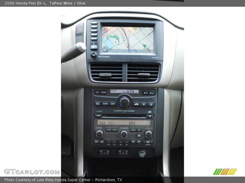 Taffeta White / Olive 2006 Honda Pilot EX-L