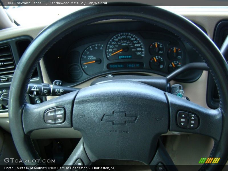 Sandalwood Metallic / Tan/Neutral 2004 Chevrolet Tahoe LT