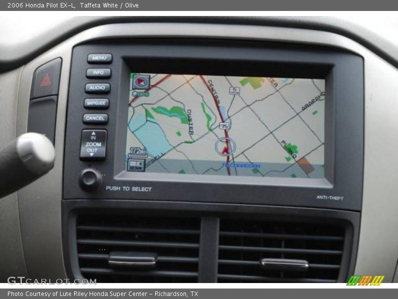Taffeta White / Olive 2006 Honda Pilot EX-L