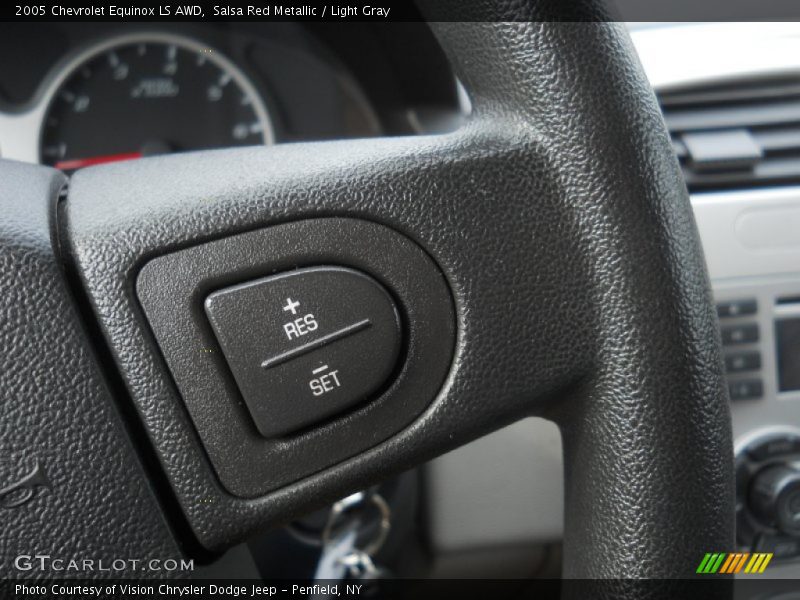 Salsa Red Metallic / Light Gray 2005 Chevrolet Equinox LS AWD