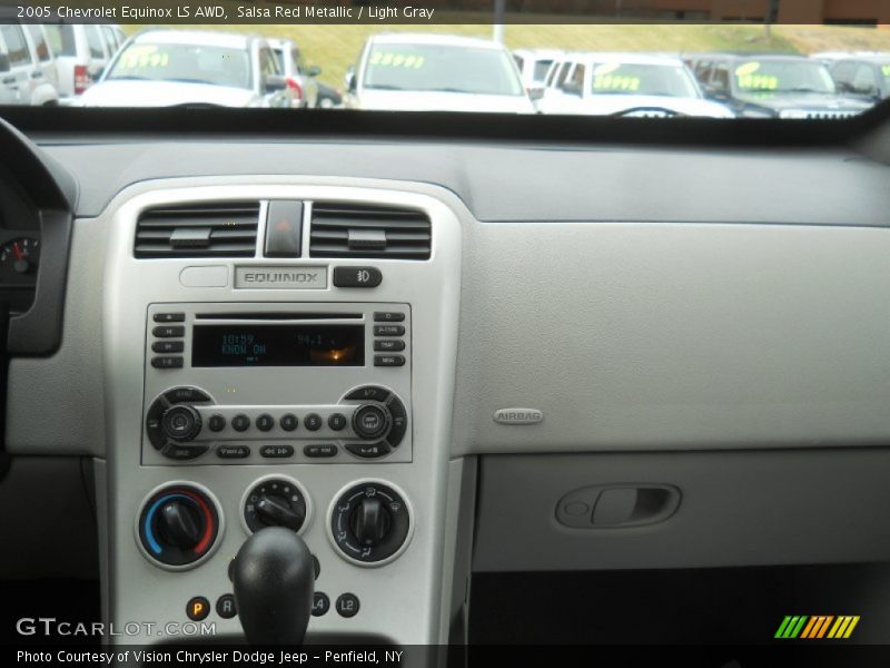 Salsa Red Metallic / Light Gray 2005 Chevrolet Equinox LS AWD