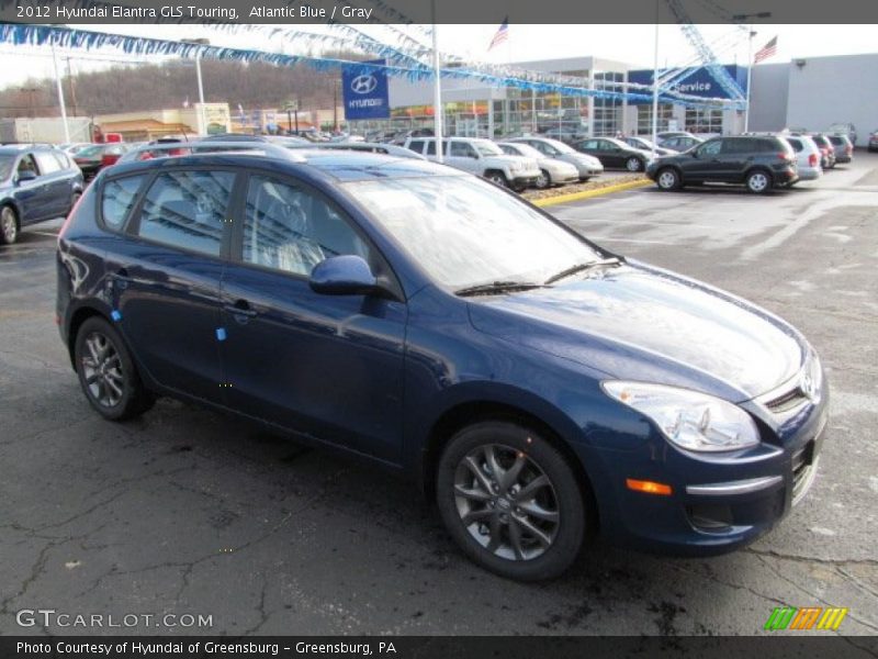 Atlantic Blue / Gray 2012 Hyundai Elantra GLS Touring