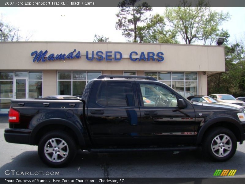 Black / Camel 2007 Ford Explorer Sport Trac XLT