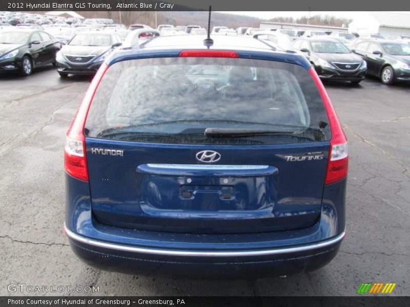 Atlantic Blue / Gray 2012 Hyundai Elantra GLS Touring