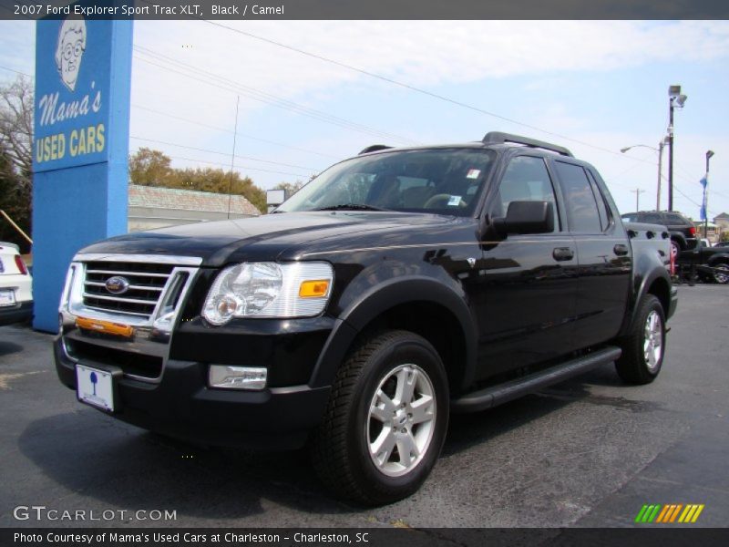 Black / Camel 2007 Ford Explorer Sport Trac XLT