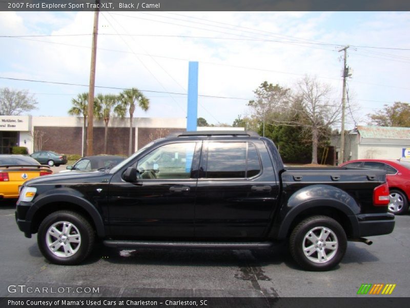 Black / Camel 2007 Ford Explorer Sport Trac XLT