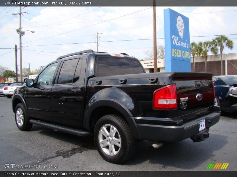 Black / Camel 2007 Ford Explorer Sport Trac XLT