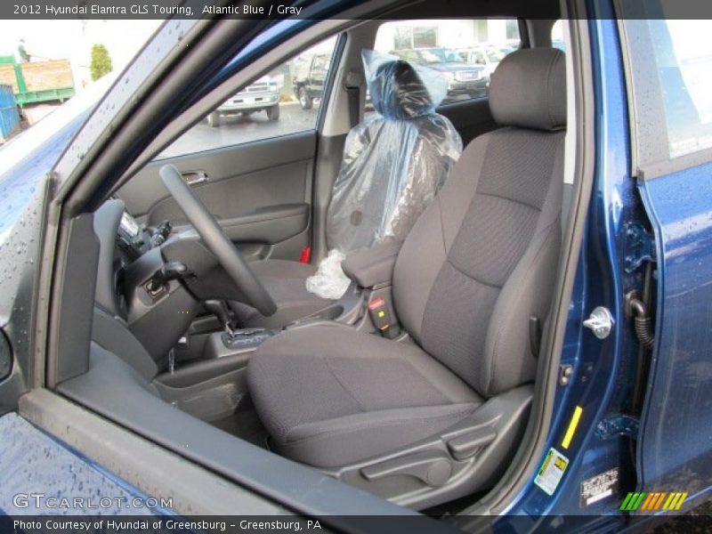 Atlantic Blue / Gray 2012 Hyundai Elantra GLS Touring