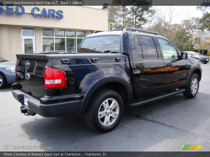 Black / Camel 2007 Ford Explorer Sport Trac XLT