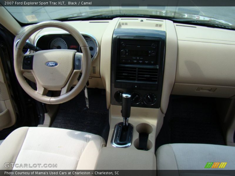 Black / Camel 2007 Ford Explorer Sport Trac XLT