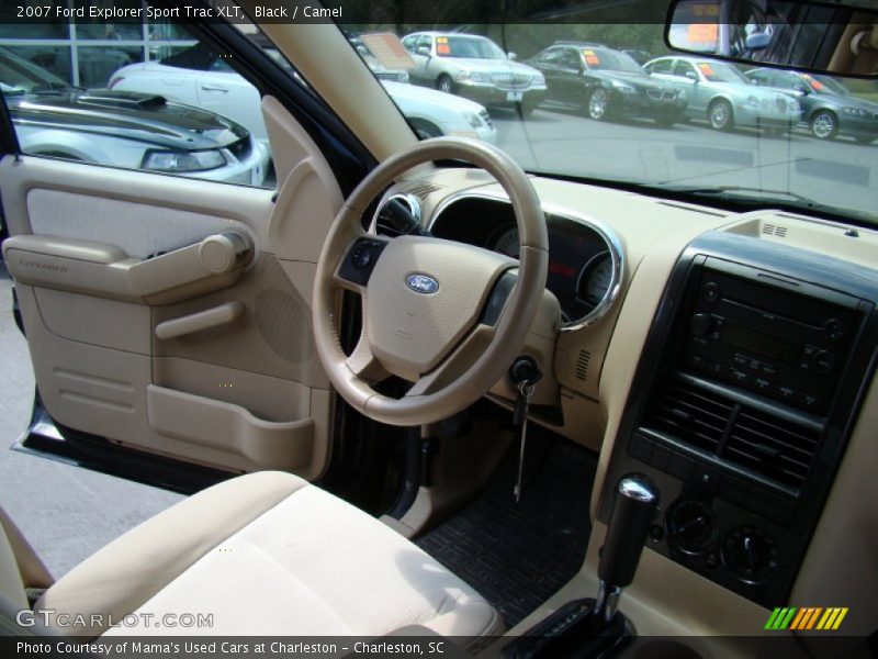 Black / Camel 2007 Ford Explorer Sport Trac XLT