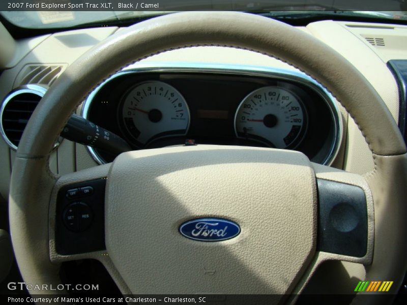 Black / Camel 2007 Ford Explorer Sport Trac XLT