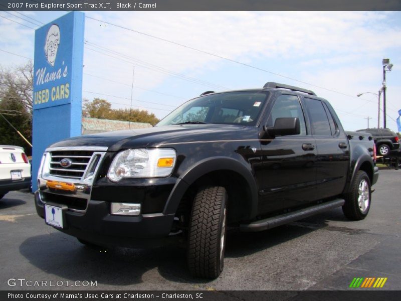 Black / Camel 2007 Ford Explorer Sport Trac XLT