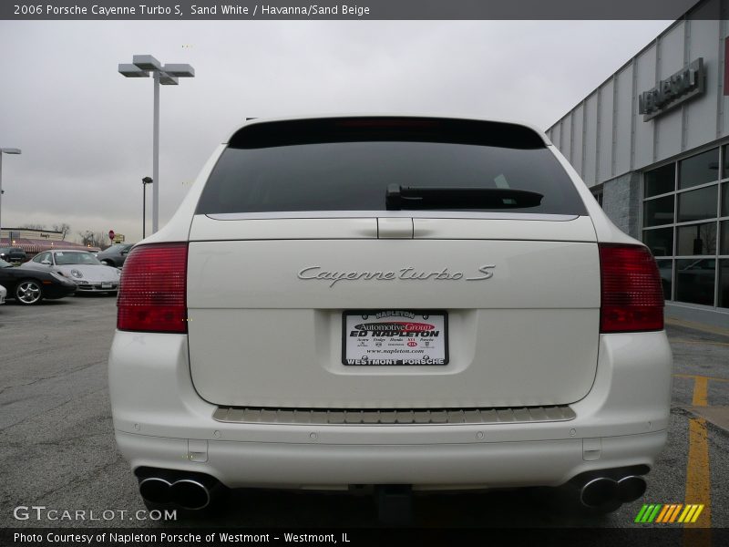Sand White / Havanna/Sand Beige 2006 Porsche Cayenne Turbo S