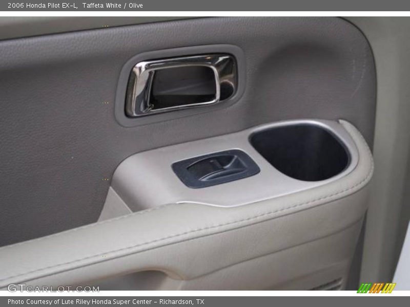 Taffeta White / Olive 2006 Honda Pilot EX-L