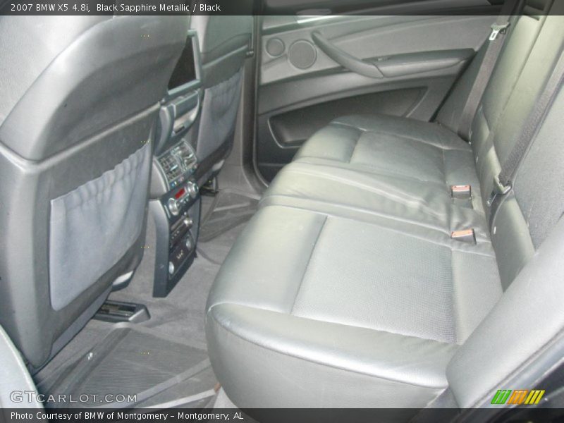 Black Sapphire Metallic / Black 2007 BMW X5 4.8i
