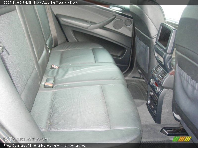 Black Sapphire Metallic / Black 2007 BMW X5 4.8i
