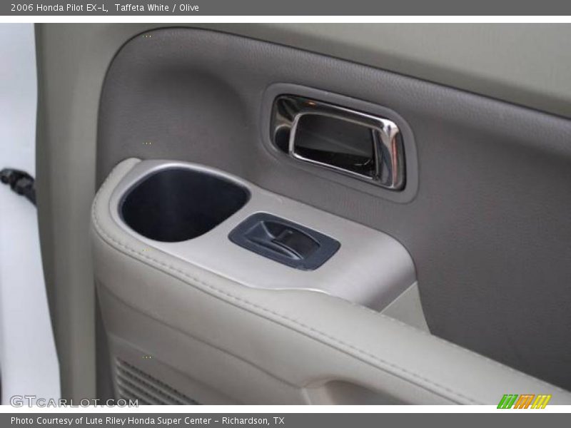 Taffeta White / Olive 2006 Honda Pilot EX-L