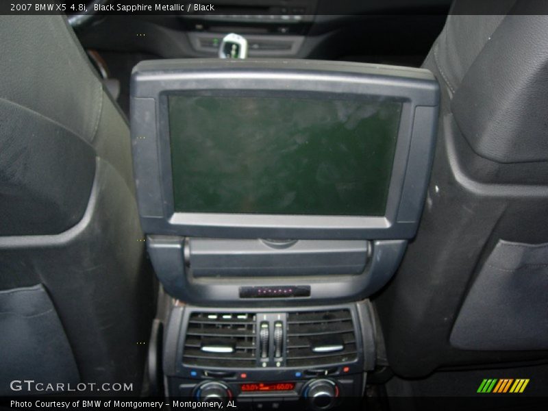Black Sapphire Metallic / Black 2007 BMW X5 4.8i