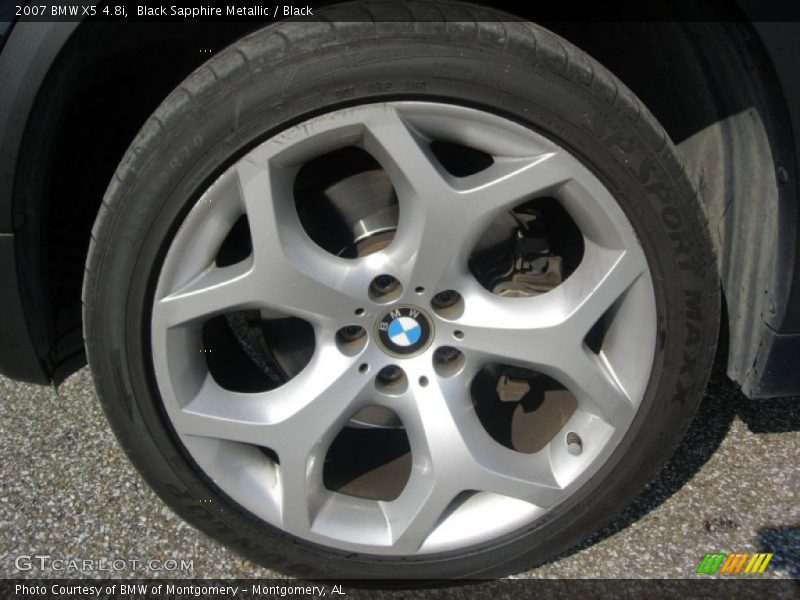 Black Sapphire Metallic / Black 2007 BMW X5 4.8i