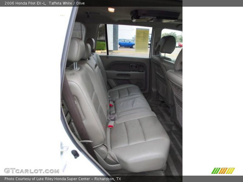 Taffeta White / Olive 2006 Honda Pilot EX-L