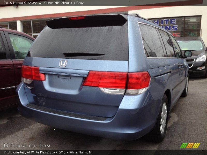 Ocean Mist Metallic / Gray 2010 Honda Odyssey LX