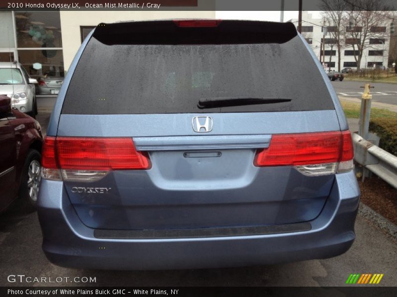 Ocean Mist Metallic / Gray 2010 Honda Odyssey LX