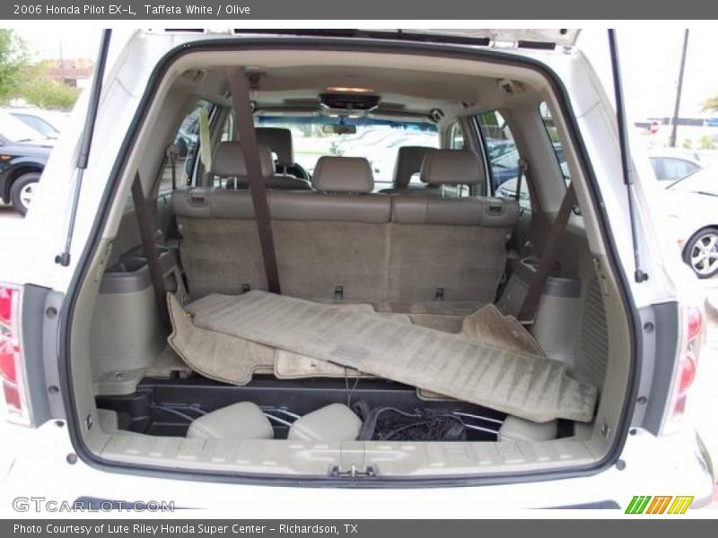 Taffeta White / Olive 2006 Honda Pilot EX-L