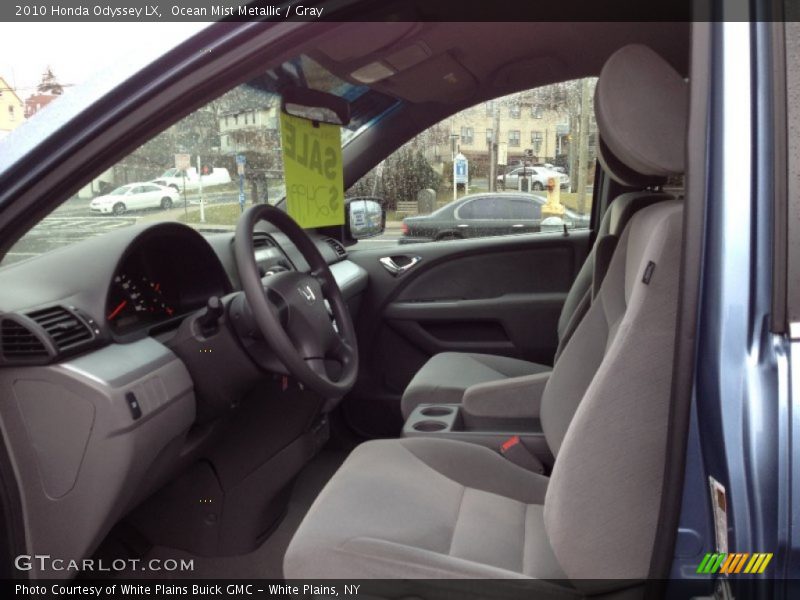 Ocean Mist Metallic / Gray 2010 Honda Odyssey LX