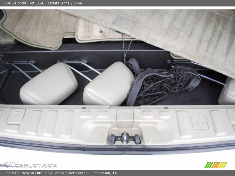 Taffeta White / Olive 2006 Honda Pilot EX-L