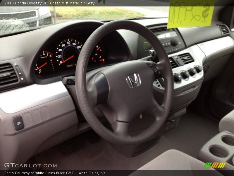Ocean Mist Metallic / Gray 2010 Honda Odyssey LX