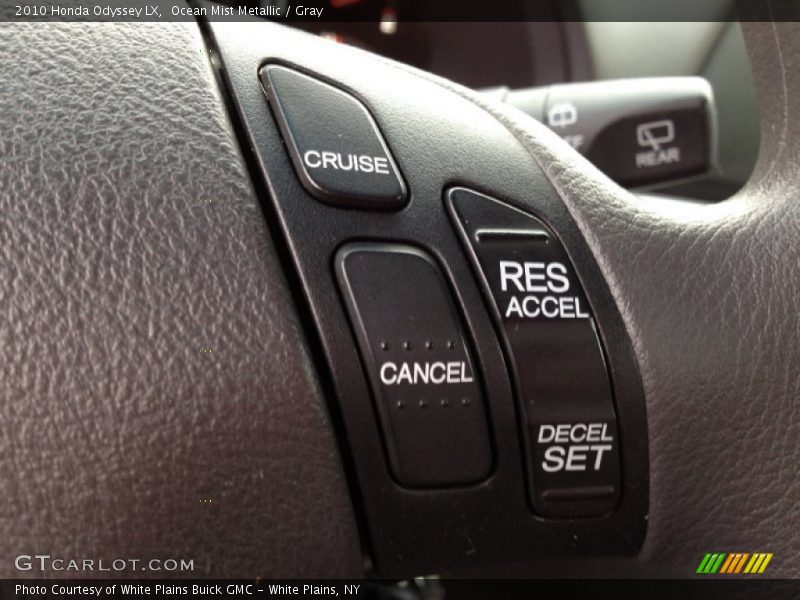 Ocean Mist Metallic / Gray 2010 Honda Odyssey LX