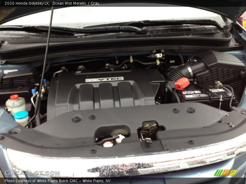 Ocean Mist Metallic / Gray 2010 Honda Odyssey LX