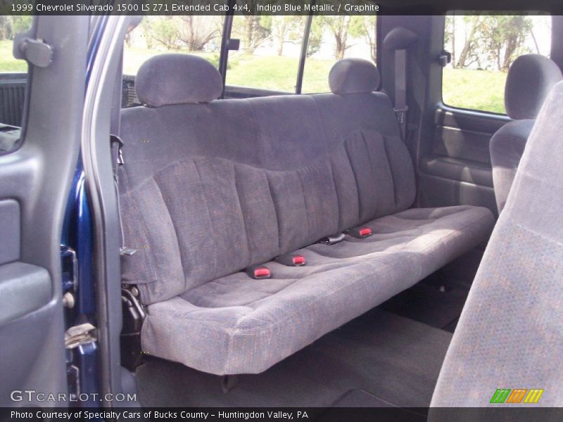 Rear Seat of 1999 Silverado 1500 LS Z71 Extended Cab 4x4