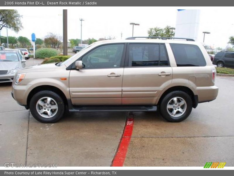 Desert Rock Metallic / Saddle 2006 Honda Pilot EX-L