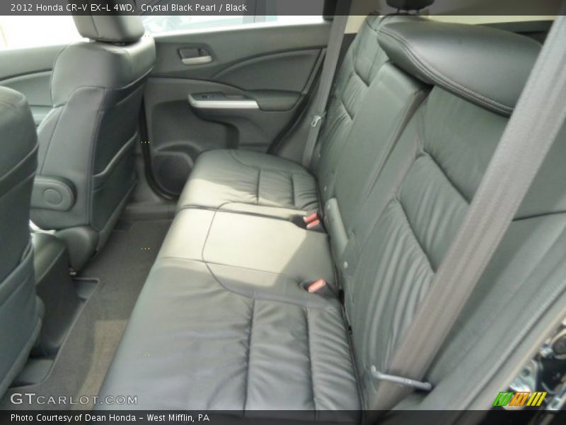 Crystal Black Pearl / Black 2012 Honda CR-V EX-L 4WD