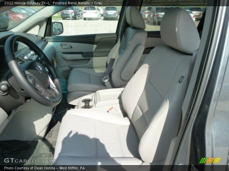 Polished Metal Metallic / Gray 2012 Honda Odyssey EX-L