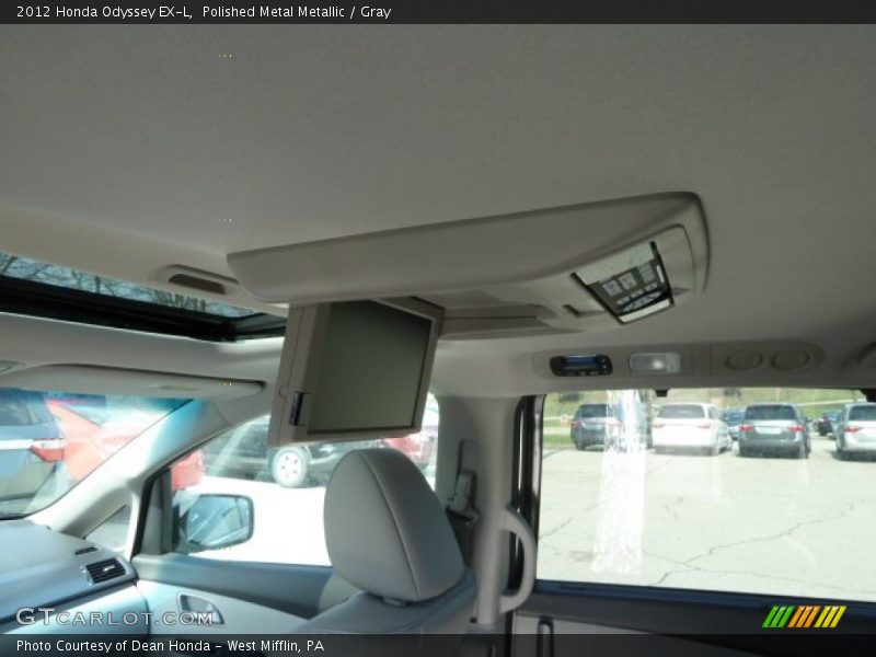 Polished Metal Metallic / Gray 2012 Honda Odyssey EX-L