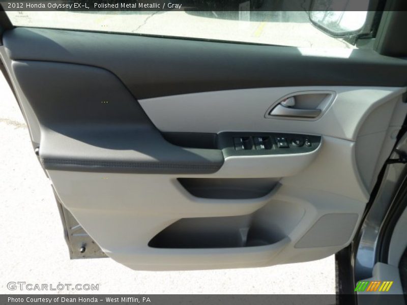 Polished Metal Metallic / Gray 2012 Honda Odyssey EX-L