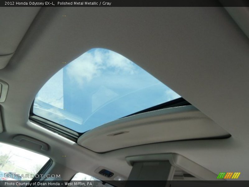 Polished Metal Metallic / Gray 2012 Honda Odyssey EX-L
