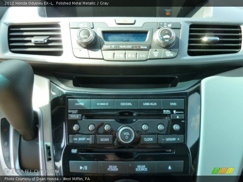 Polished Metal Metallic / Gray 2012 Honda Odyssey EX-L